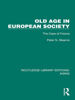 cover image of Old Age in European Society